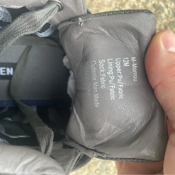 Madden Minton Men's Chukka Gray Lace Up Boot Size 9M - Picture 10 of 11